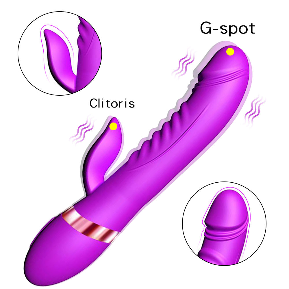 G-spot Vibrator, 2-in-1 Smart Heating