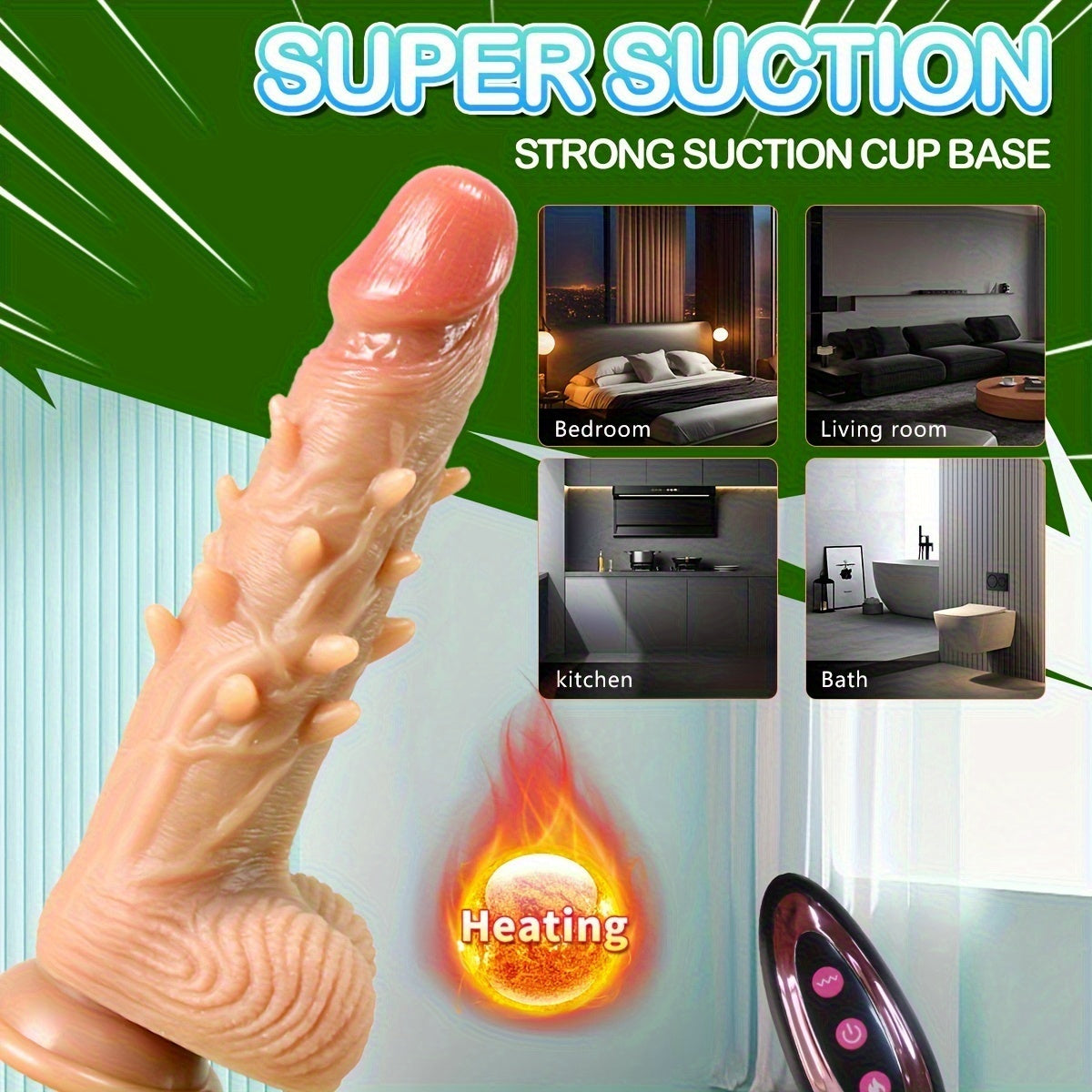 Popular Choice Vibrate Dildo