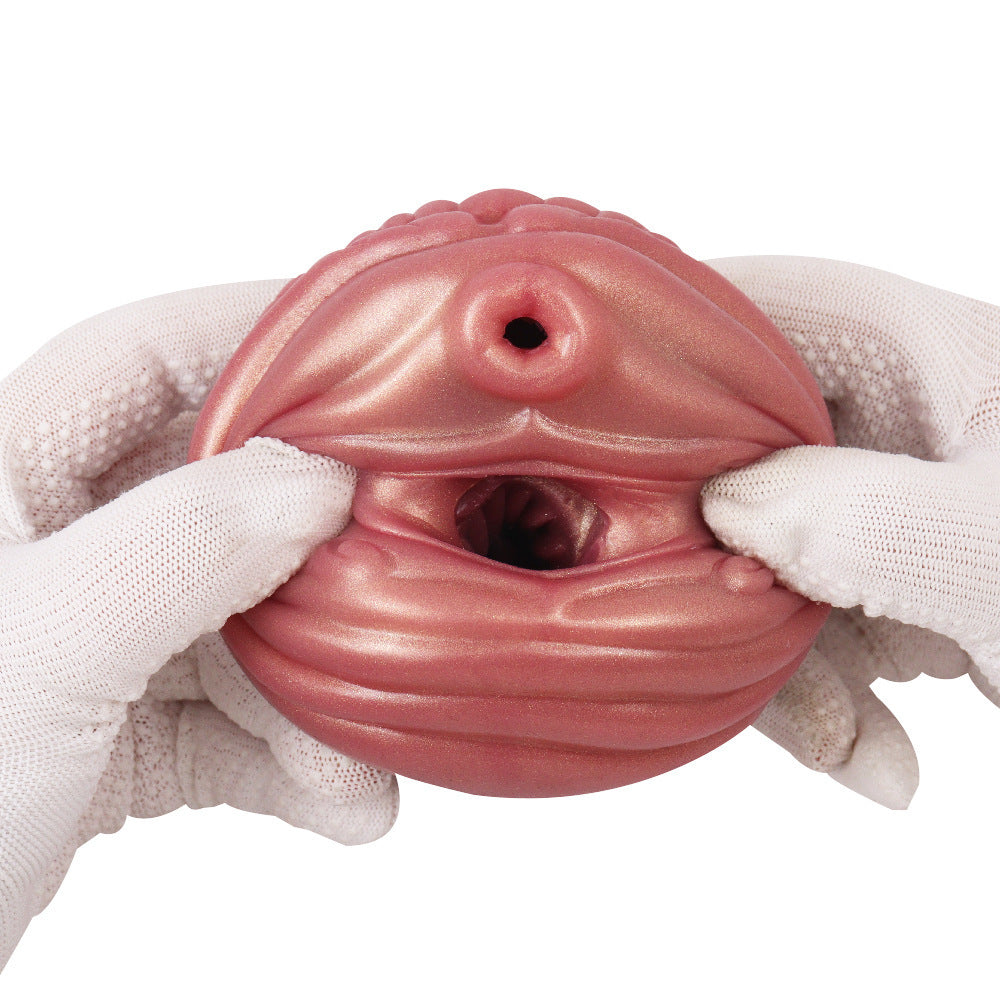 Men's Silicone Reverse Mold Penis Training Toys