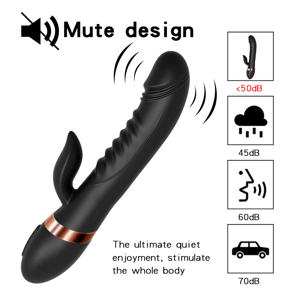 G-spot Vibrator, 2-in-1 Smart Heating
