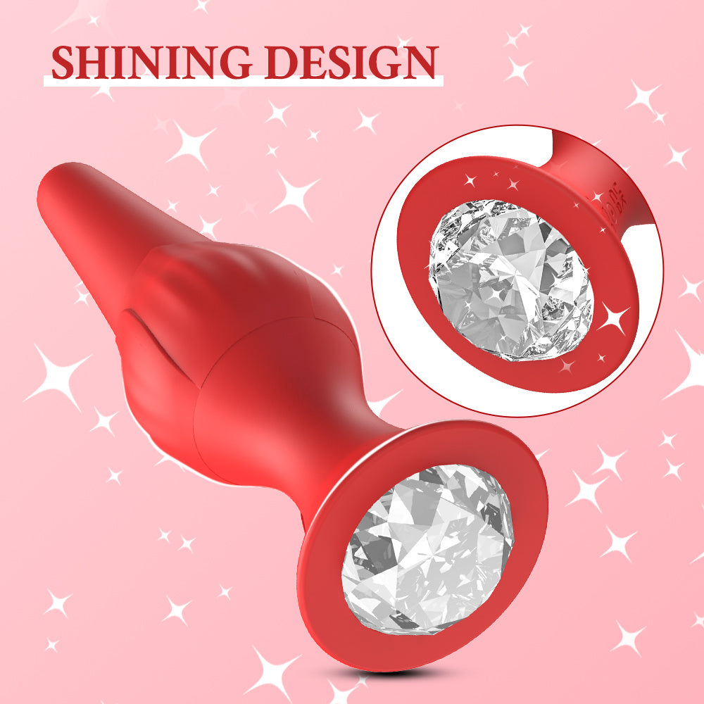 Butt Plug Control Vibrating