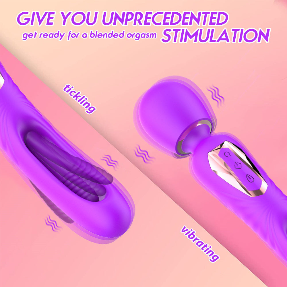 7 Slap And 10 Vibration Modes, Female G-spot Clitoral Dildo