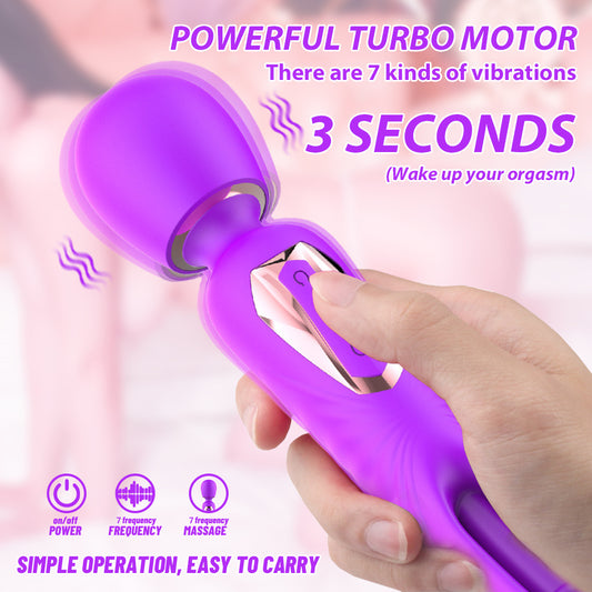7 Slap And 10 Vibration Modes, Female G-spot Clitoral Dildo
