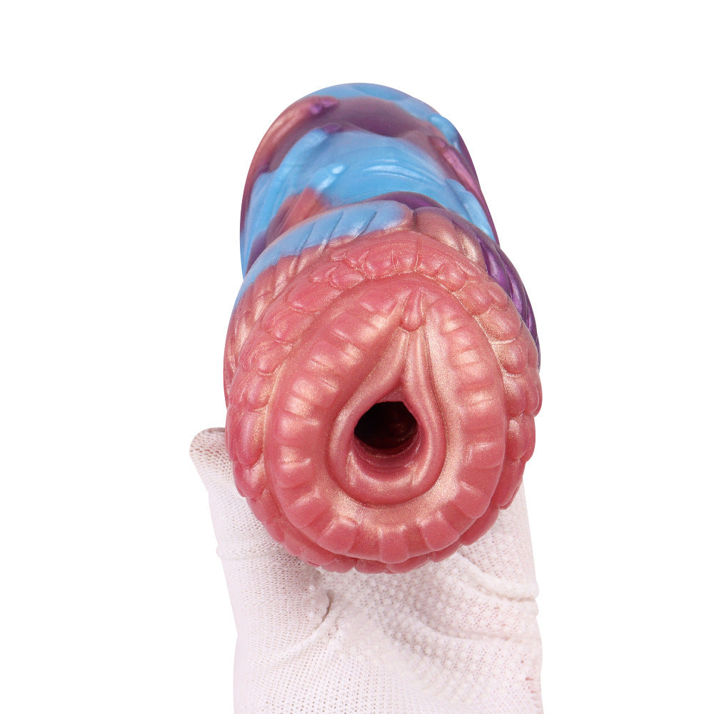 Men's Silicone Reverse Mold Penis Training Toys