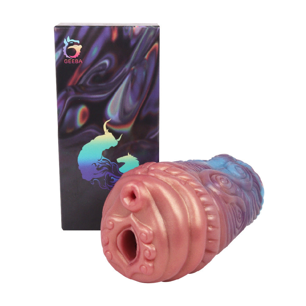 Men's Silicone Reverse Mold Penis Training Toys